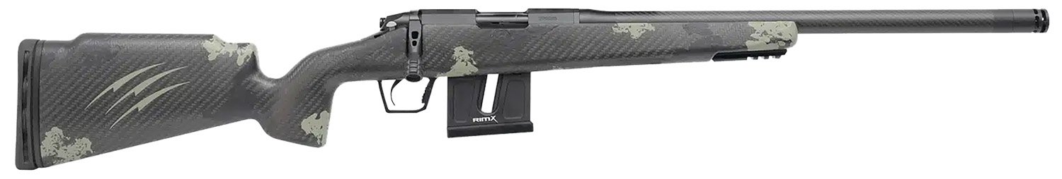 Fierce Firearms FRR17HMR18BF Carbon Razor 17 HMR Black Cerakote Forest Camo - Fierce Firearms - 17 HMR