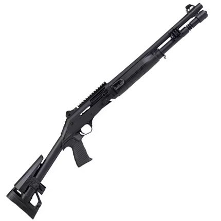 Panzer Arms M4 SPEED Tactical (A.R.G.O.) 12ga 18.5" Black Fixed - Panzer Arms