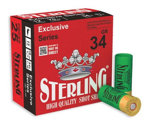 Buy Sterling Exclusive 12 Gauge 2.75" #7 Shot Shell 1 3/16 oz 25 Rounds online