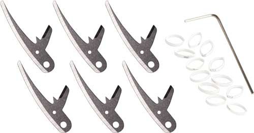 Swhacker SWH00270 Levi Morgan Curved 125gr Replacement Blades 6-Pack - Swhacker