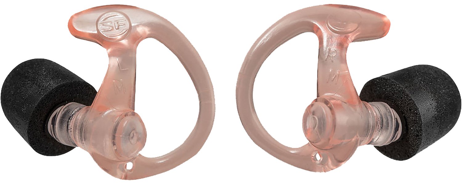 SureFire EP10MPR Sonic Defenders Ultra Max Earplugs 30 dB Clear Medium