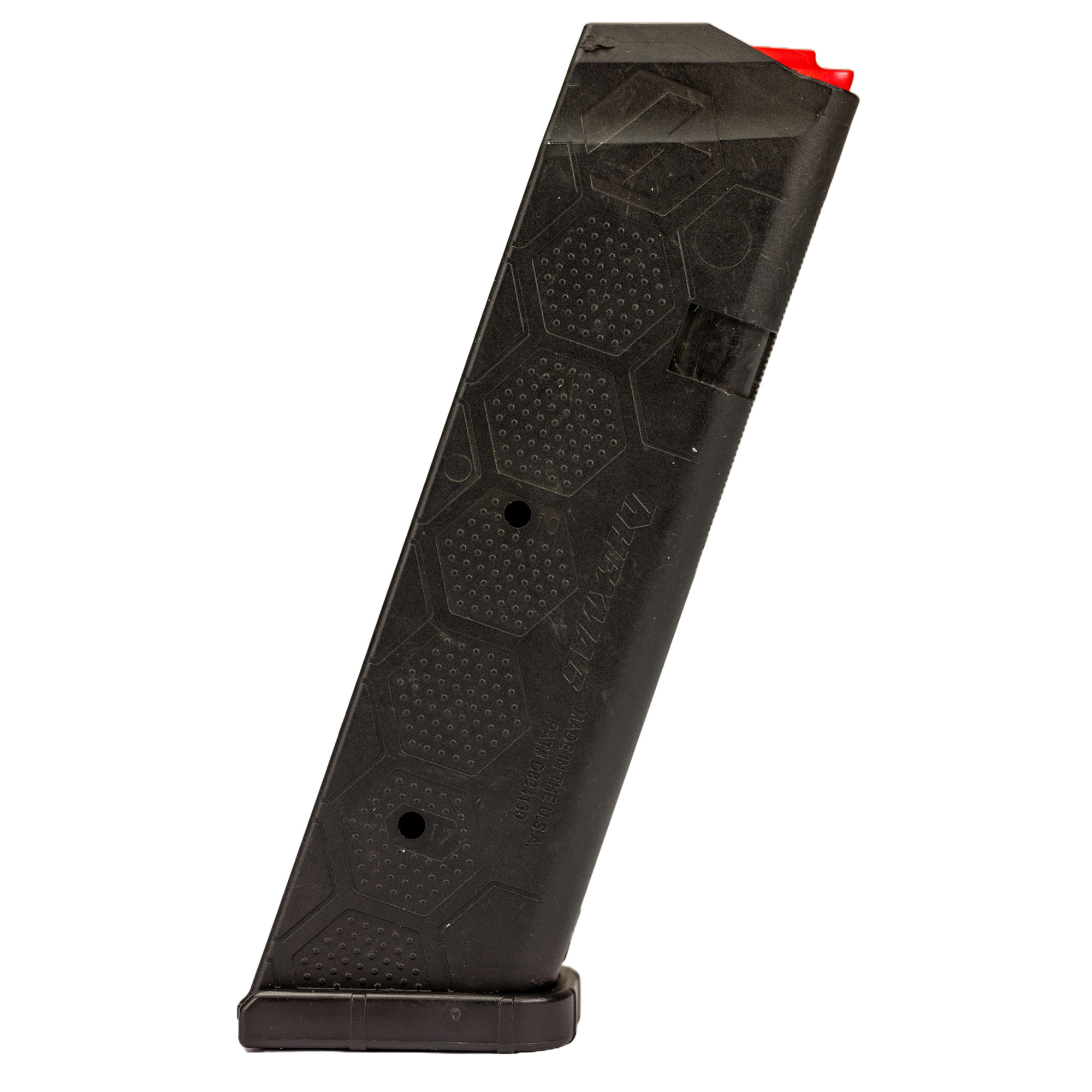 HEXMAG Magazine Series 2 9MM 10 Rounds Black Fits GLOCK 17 Carbon Fiber