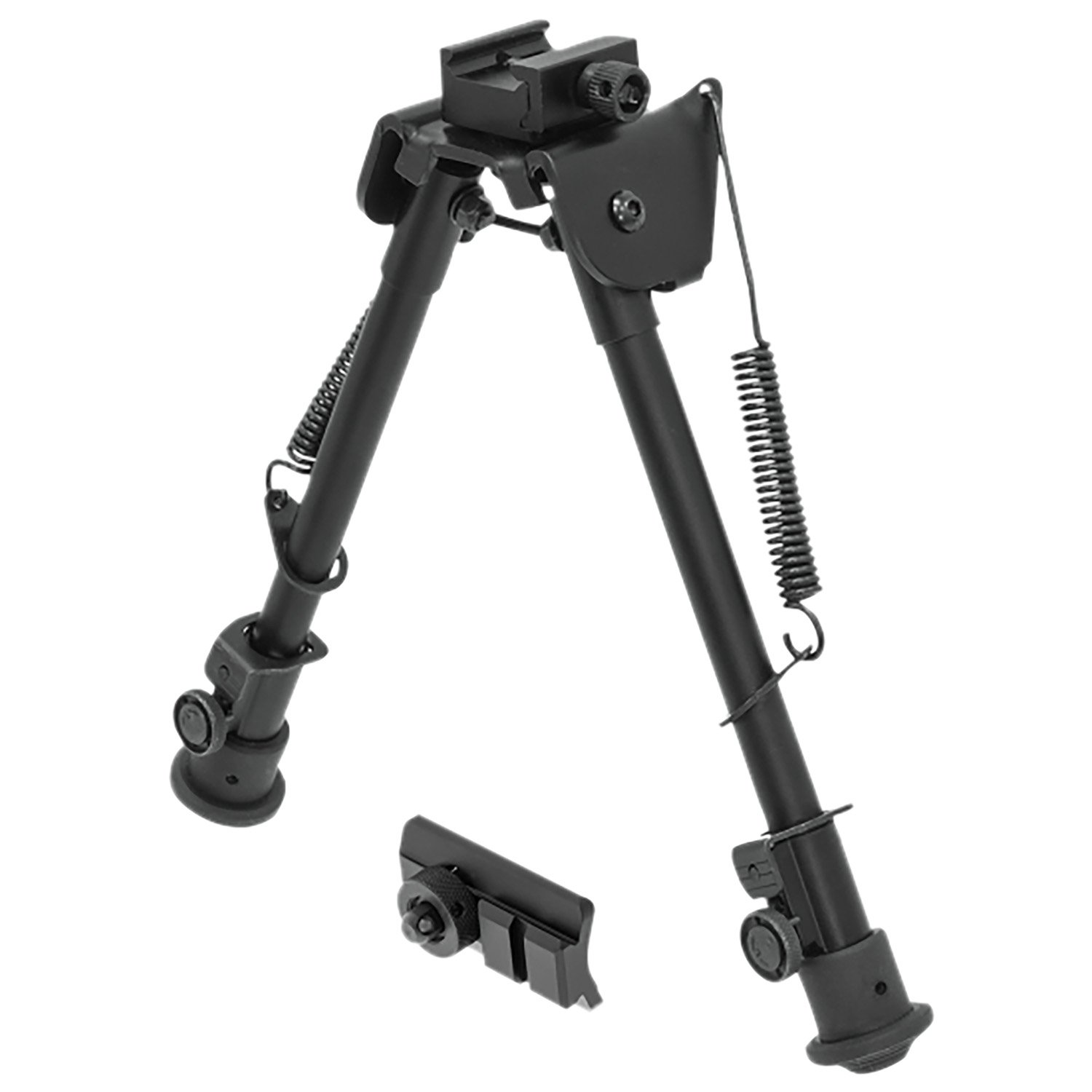 UTG TLBP88 Tactical OP Bipod Black 8.3-12.7" Aluminum/Steel - Leapers