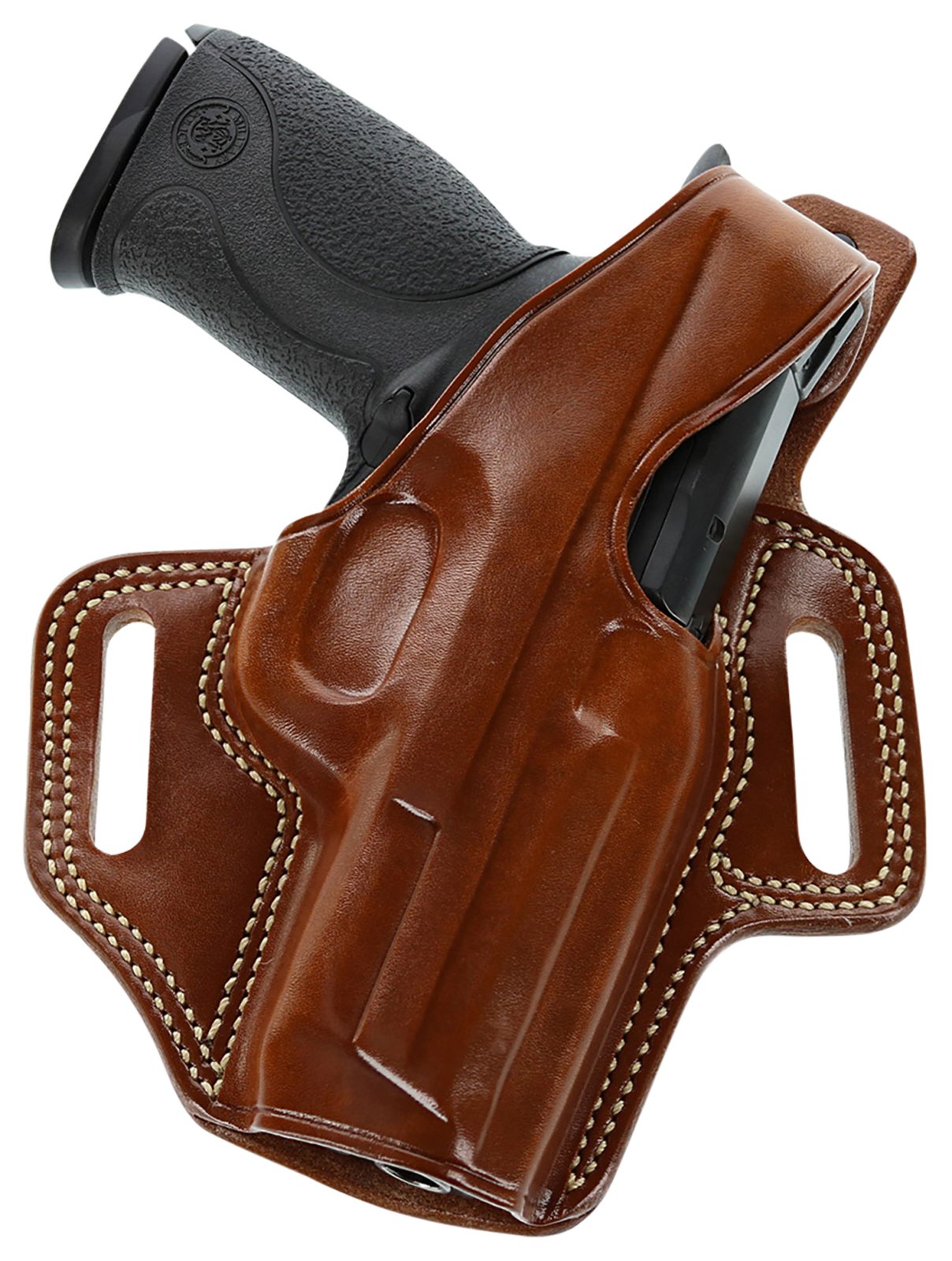 Galco FL652R Fletch Tan Leather Belt Holster for S&W, Ruger, FN 503 - Galco International - TAN