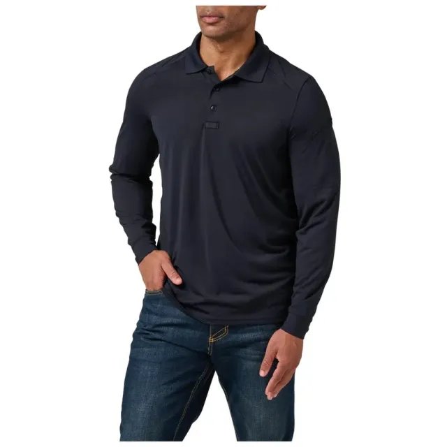 Buy 5.11 Tactical Helios L/S Polo Dark Navy Reg 2XL Moisture-Wick Anti-Odor online