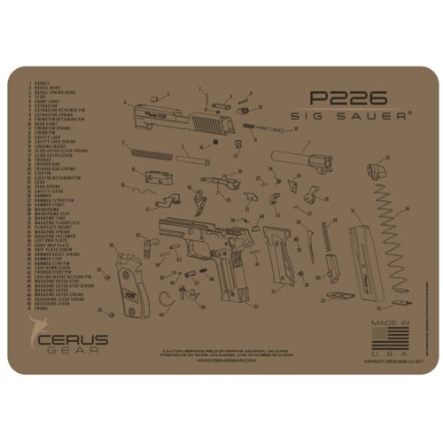 CERUS GEAR SIG P226 SCHEMATIC COYOTE