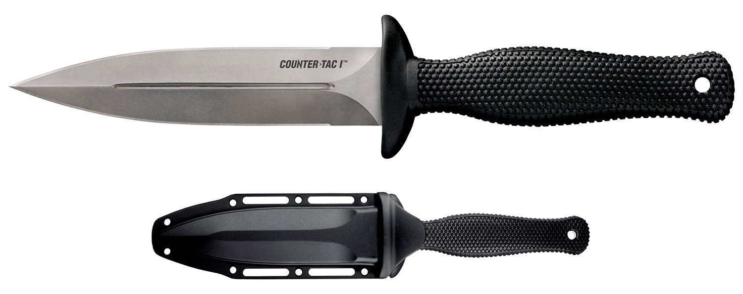 Buy Cold Steel CS10BCTL Counter TAC I 5" Spear Point AUS-8A Blade Knife online