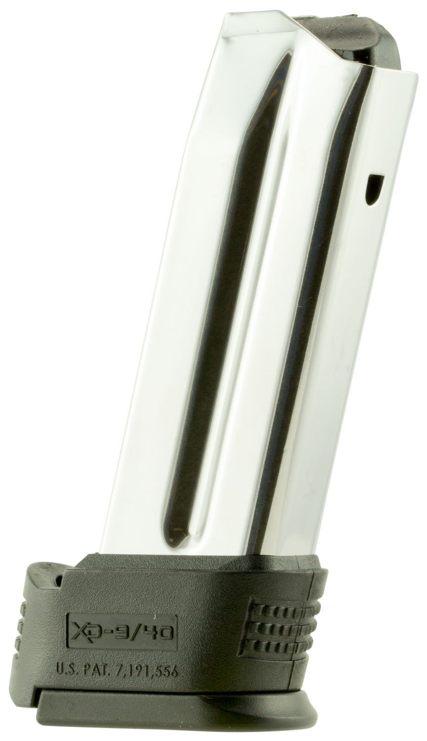 Springfield Armory XD0923BS XD Subcompact 9mm 10-Round Magazine, Stainless Steel/Black Finish