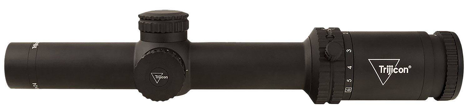 Trijicon Credo 1-6x24mm Scope Matte Black 30mm Tube BDC Red Reticle - Trijicon - 24MM