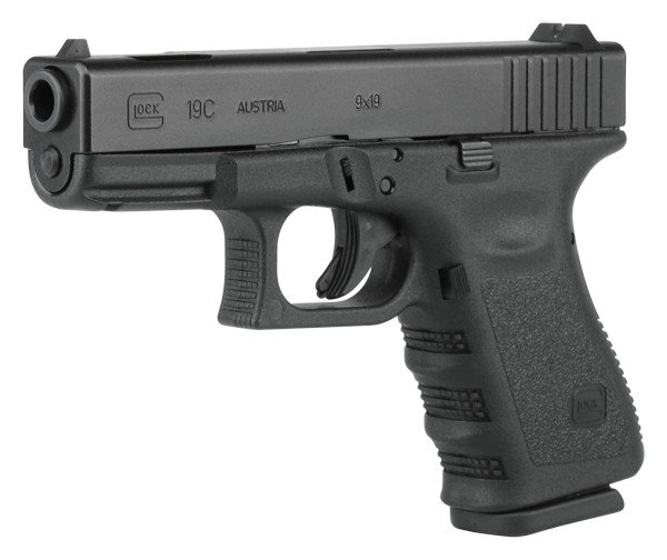 Glock G19C 9mm 4" Compensated Barrel Polymer Black