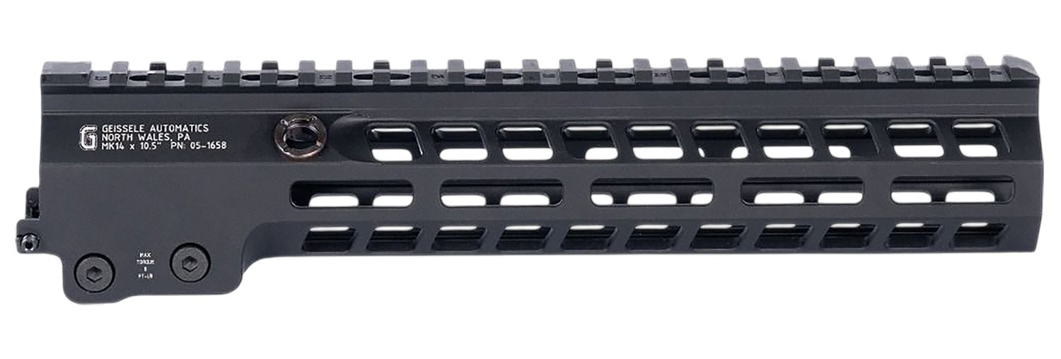 Geissele 05-1658B MK14 10.5" Super Modular Rail M-LOK Black