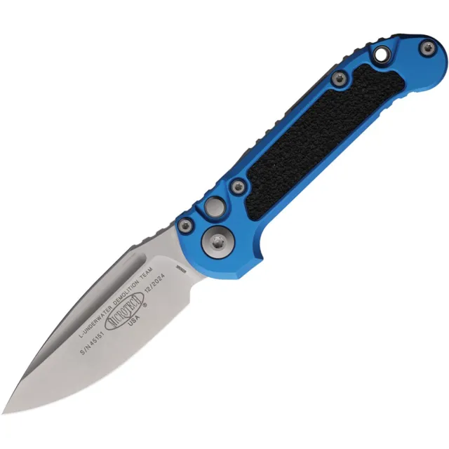 Microtech LUDT G3 1135-10BL 3.5 In SE Blue Stonewash ALU Handle