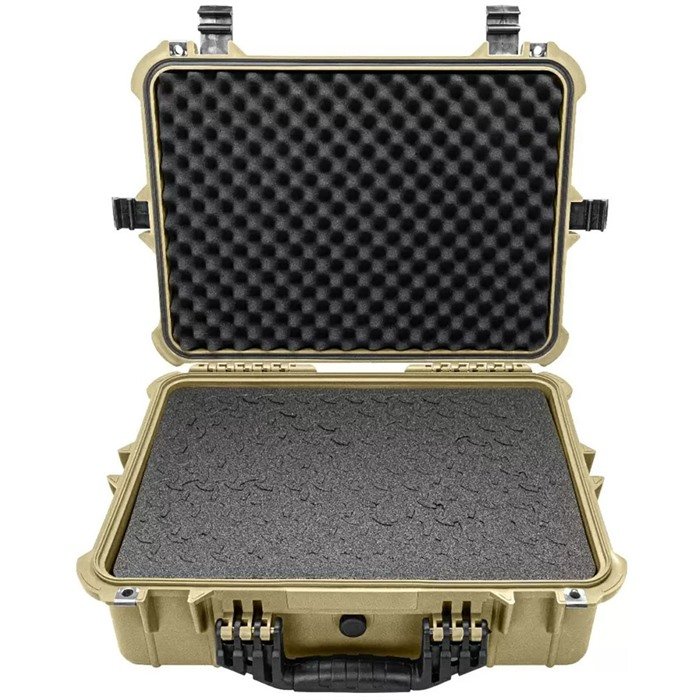 EYLAR 20" LARGE HARD GEAR CASE W/RAGAR FOAM INSERTS TAN