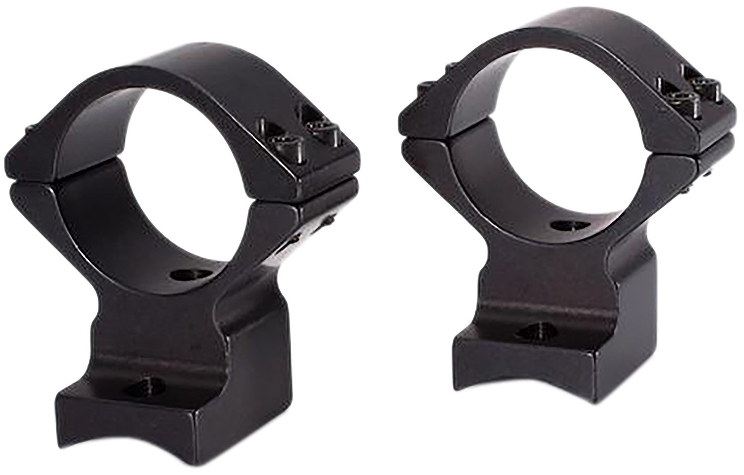 Talley 940774 Scope Mount/Ring Combo 1" Medium Black Aluminum