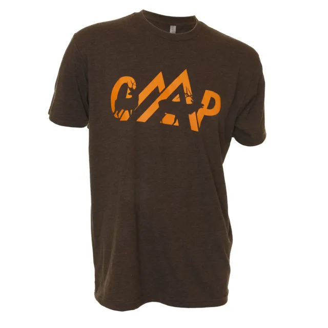 Buy October Mountain Logo Tee Espresso Medium online