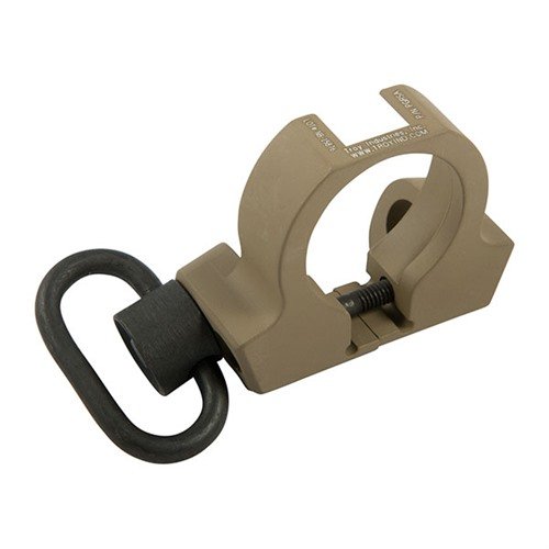 Troy SMOU-PGR-00FT-00 Pro-Grade Sling Adapter Dark Earth AR-15/M16 - Troy Industries