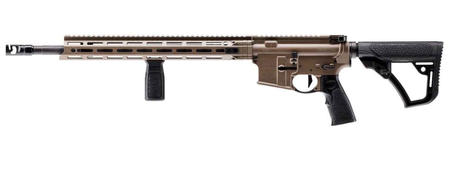 Daniel Defense 02-128-11090-067 DDM4 V7 Pro 18" 5.56 NATO FDE Rifle - Daniel Defense - 223 REM | 5.56 NATO