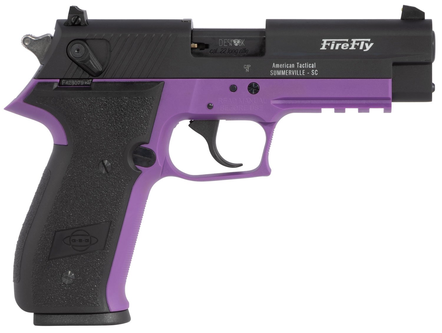 GSG FireFly .22 LR Pistol Purple GERG2210FFL - GSG - DA/SA