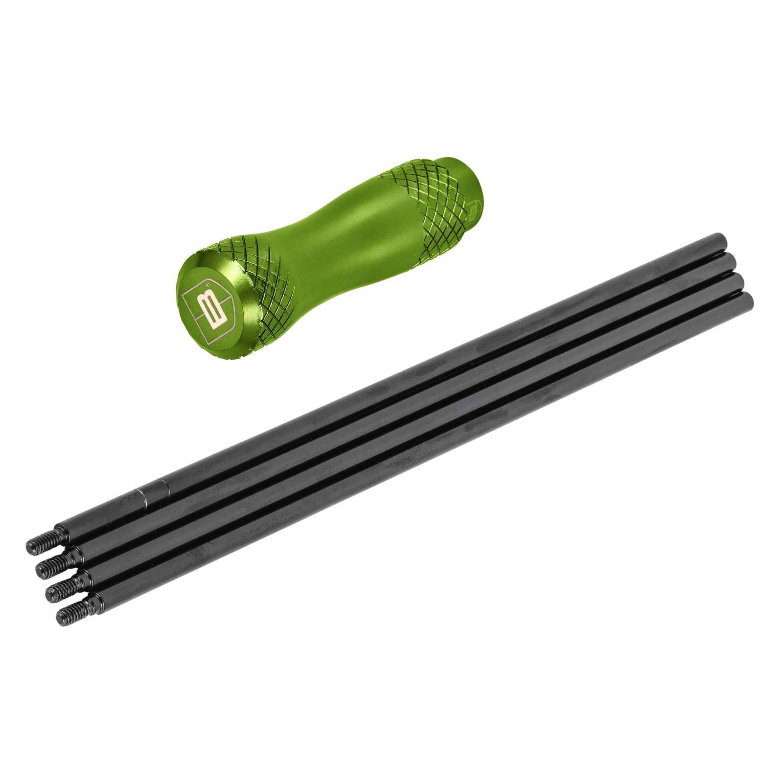 Breakthrough BT-CR40 4-Piece 40" Cleaning Rod with 8-32 Threading - Breakthrough Clean