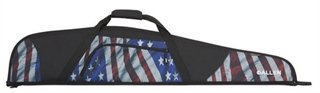 Allen 69146 Centennial Rifle Case 46 in Endura Foam Lockable Black - Allen Company - VICTORY STARS & STRIPES/BLACK