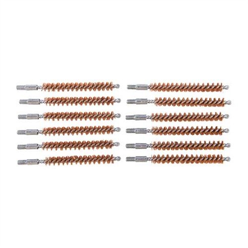 Brownells Standard Line Bronze Rifle Brush 270 Caliber 12 Pack - Brownells - 270/6.8 MM