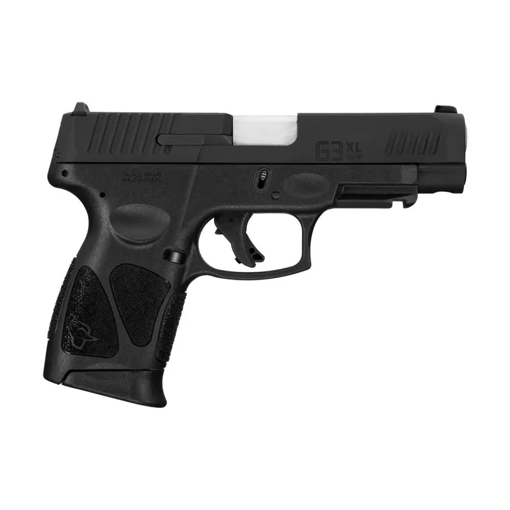Taurus G3XL SR Striker Fired Semi-Auto Pistol 9mm Luger Matte Black Finish - Taurus International Manufacturing, Inc. - 9mm