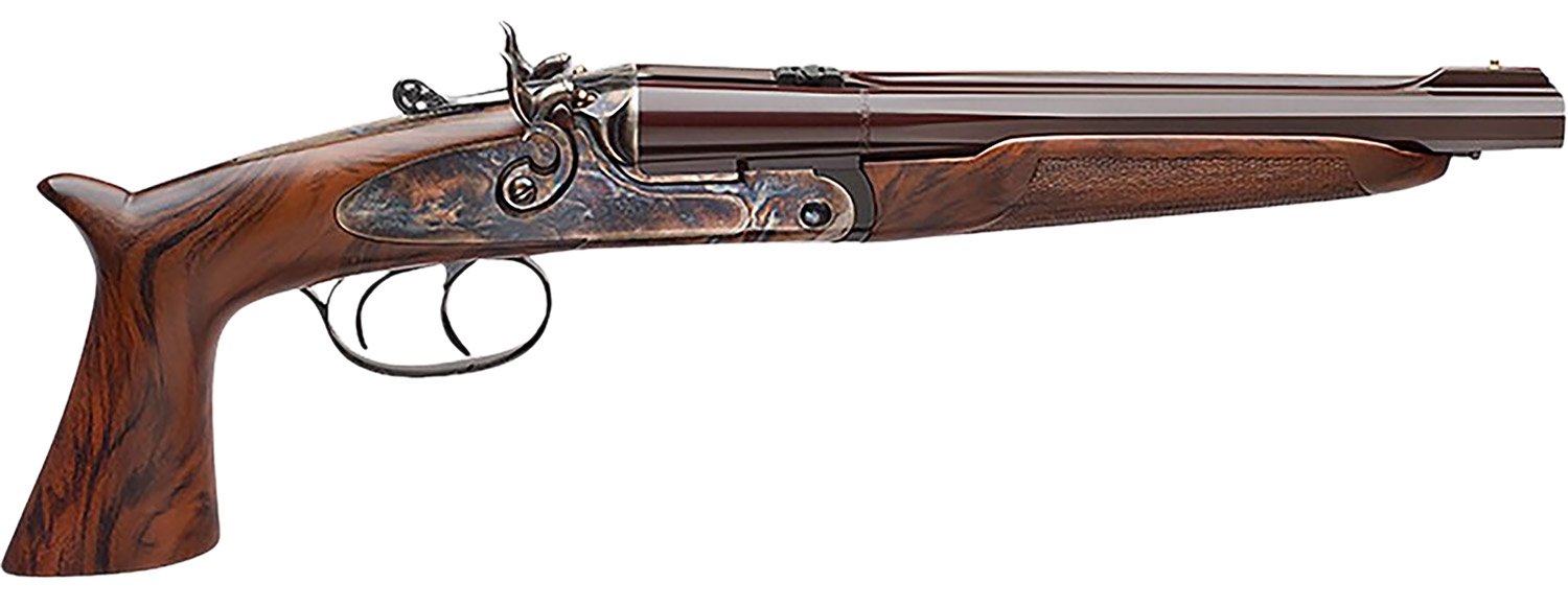 Pedersoli Howdah 45/410 Vintage Pistol - 10.25" Barrel, Walnut Furniture - PEDERSOLI - BREAK OPEN