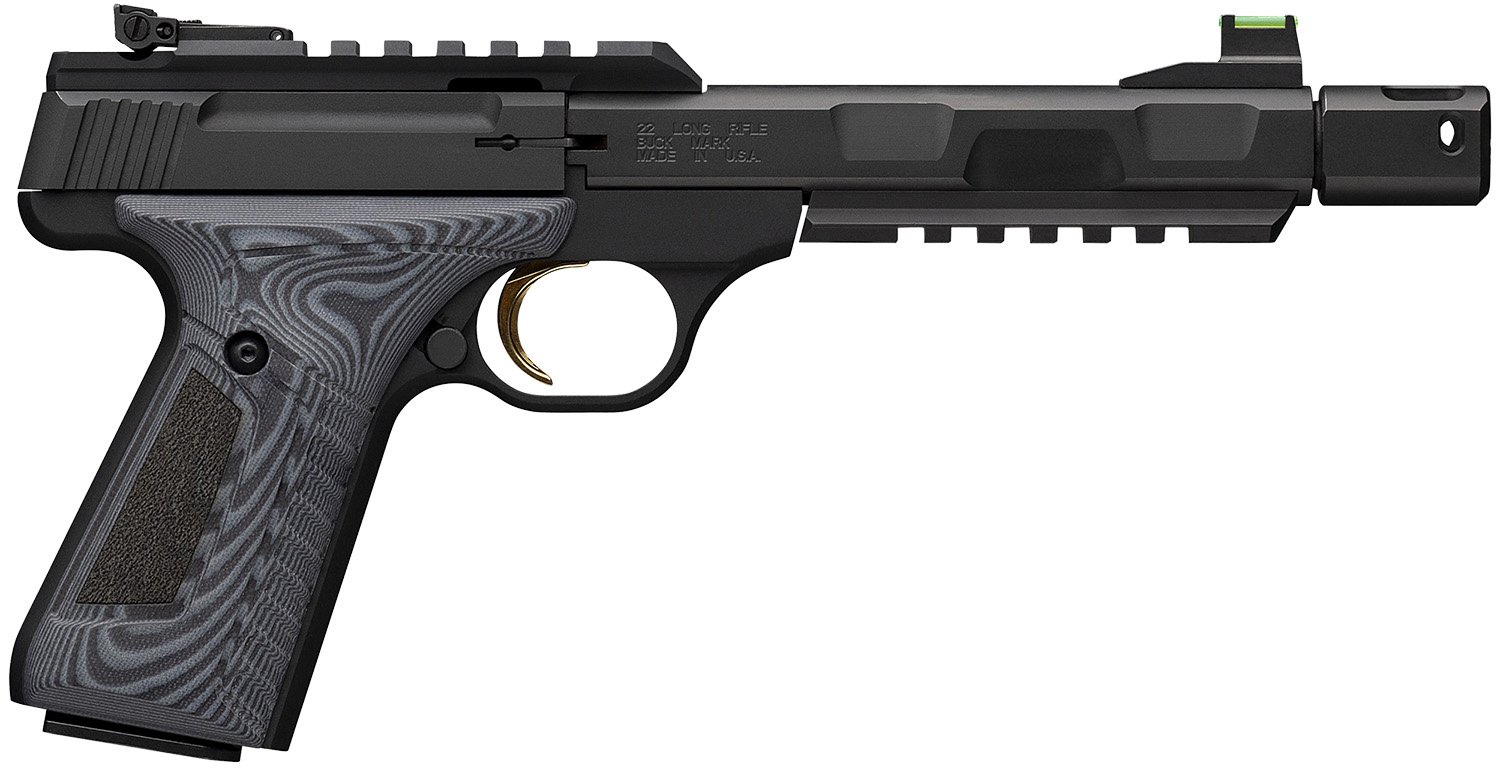 Browning 051597490 Buck Mark Contour Pro 22 LR 5.9" 10+1 Matte Black - Browning - 22 LR