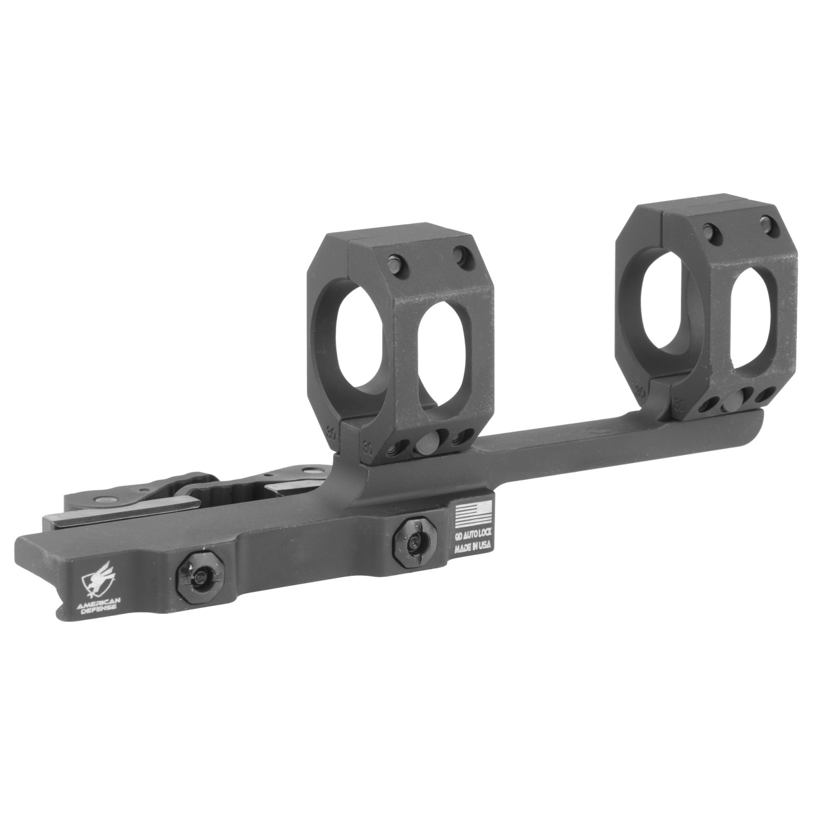 American Defense AD-RECON-X Scope Mount 30mm Black