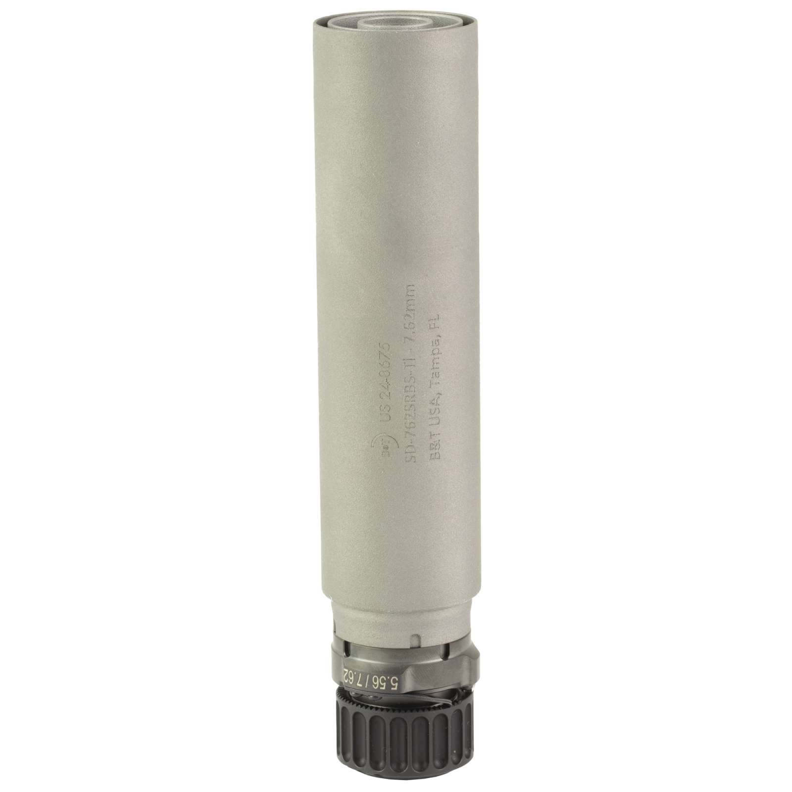 B&T SD762SRBSTI Suppressor 7.62 NATO Titanium w/ Surefire Hub Adapter - B&T USA - 7.65mm