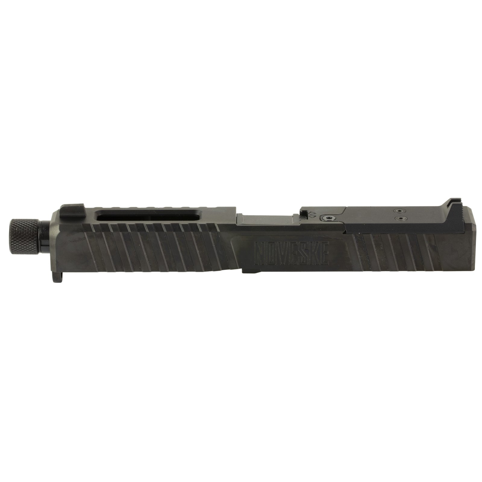 Noveske 03002703 DM Slide, 1/2x28 Threaded, DLC, Optics Ready, Black