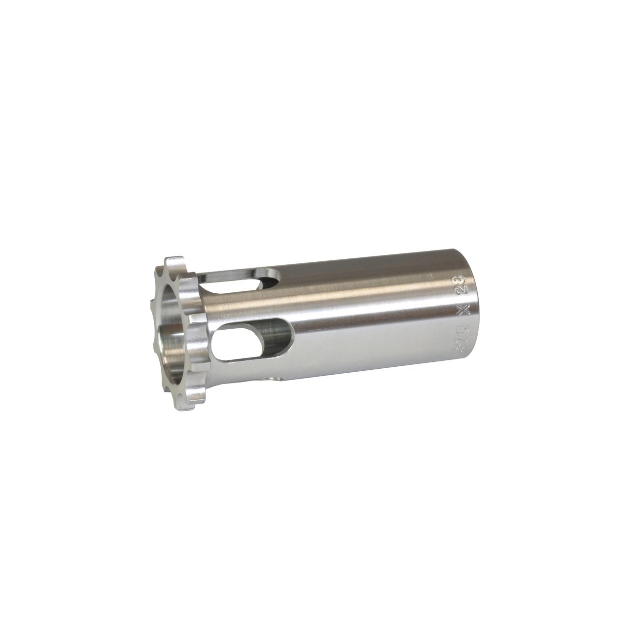 Yankee Hill Machine YHM Nielsen Piston M13.5-1LH 9mm Stainless Steel Silver - Yankee Hill Machine Co. - 9mm