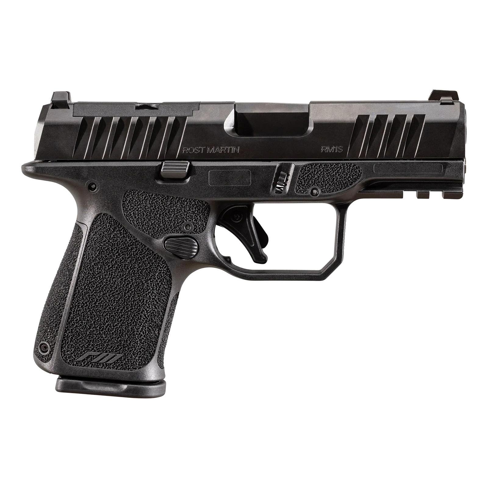 Rost Martin RM1S Handgun 9mm Luger 10rd (2) Magazines 3.6 Barrel Black Optic Ready CA - Rost Martin - 9MM LUGER