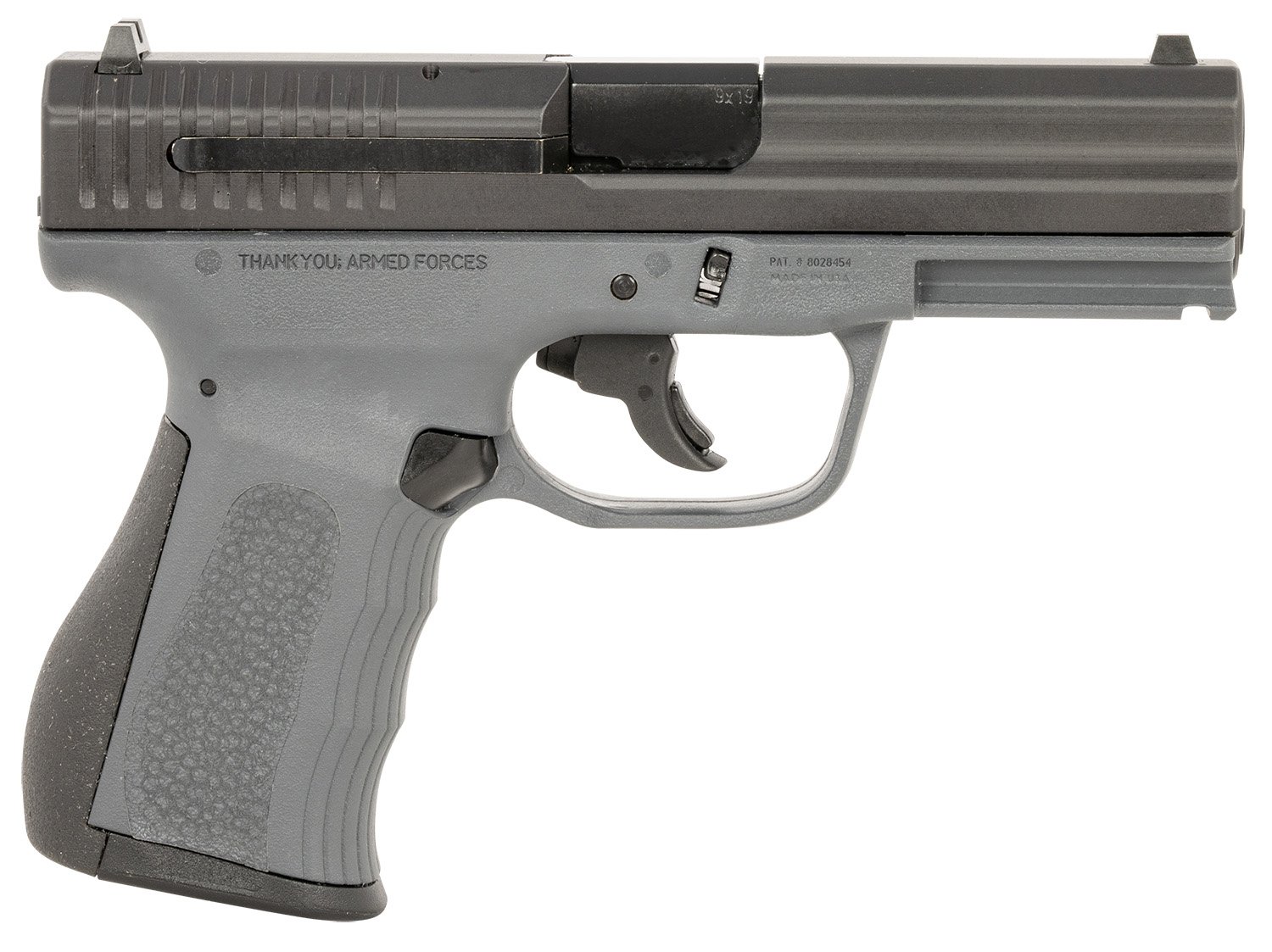 FMK G9C1G2PSSCM 9C1 G2 9mm 10+1 Sniper Gray CA/MA Compliant - FMK Firearms - 9mm Luger (9x19 Parabellum)