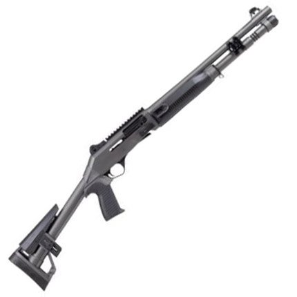 Panzer Arms PAM4CSDGPFSS M4 Speed Tactical 12ga Semi Auto 18.5" Grey - Panzer Arms