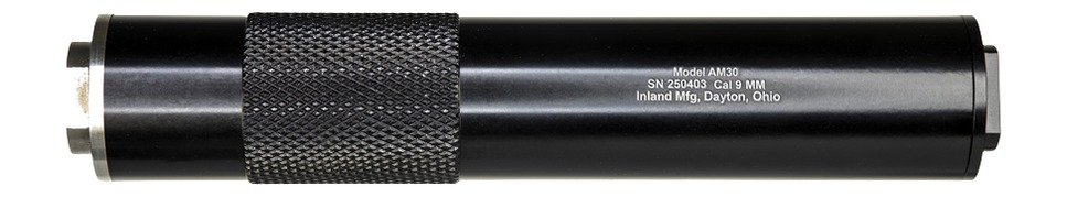 Inland Monocore Suppressor 9mm Luger 7.5 1/2x28 Thread - MKS SUPPLY LLC - 9mm Luger