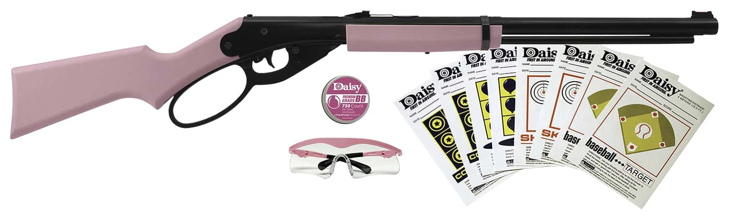Daisy Lever Action Carbine Shooting Fun Starter Kit - Pink - Daisy Manufacturing Co., Inc. - LEVER