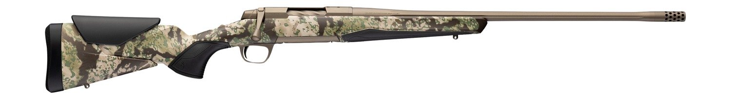 Browning 036138298 X-Bolt 2 Speed 7MM PRC 24" Fluted Sporter Barrel Smoked Bronze Cerakote Rifle - Browning - 7mm PRC