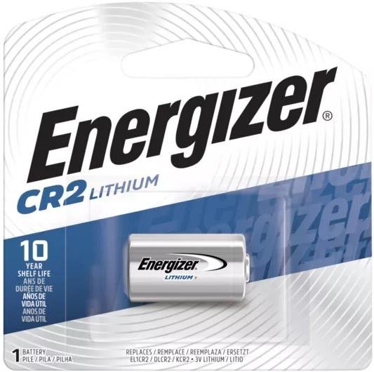 ENERGIZER EL1CR2BP CR2 Photo Lithium 3V Long-Life Extreme Temp
