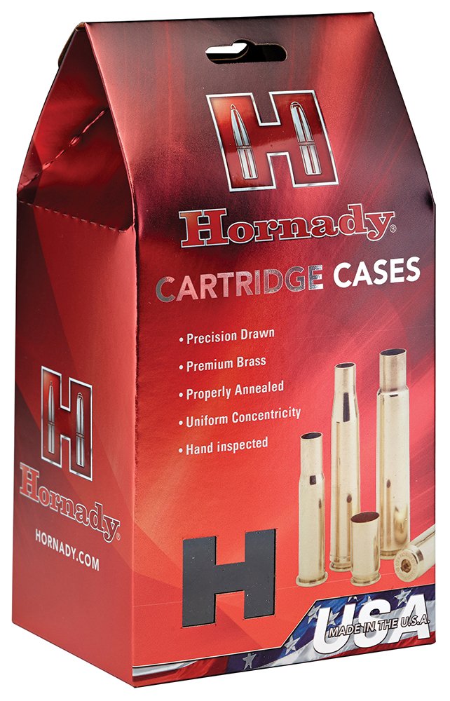 Hornady 8750 .44 Remington Magnum Unprimed Brass Cases 100 Count