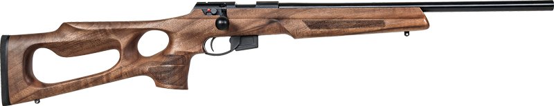 Anschutz 1761 HB 22LR 20" Blued Walnut Thumbhole 2-Stage Trigger - Anschutz - .22 LONG RIFLE