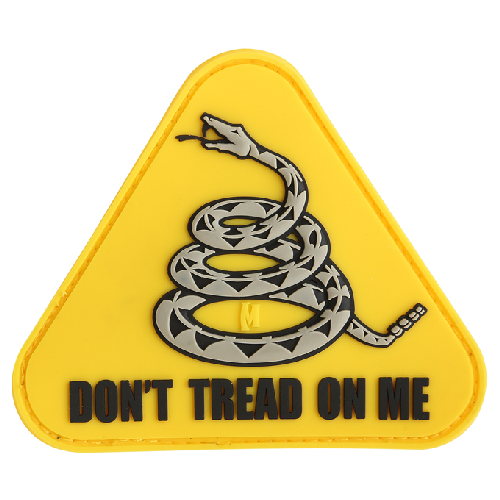 Buy Maxpedition Don't Tread On Me Morale Patch Velcro-Back Embroidered online