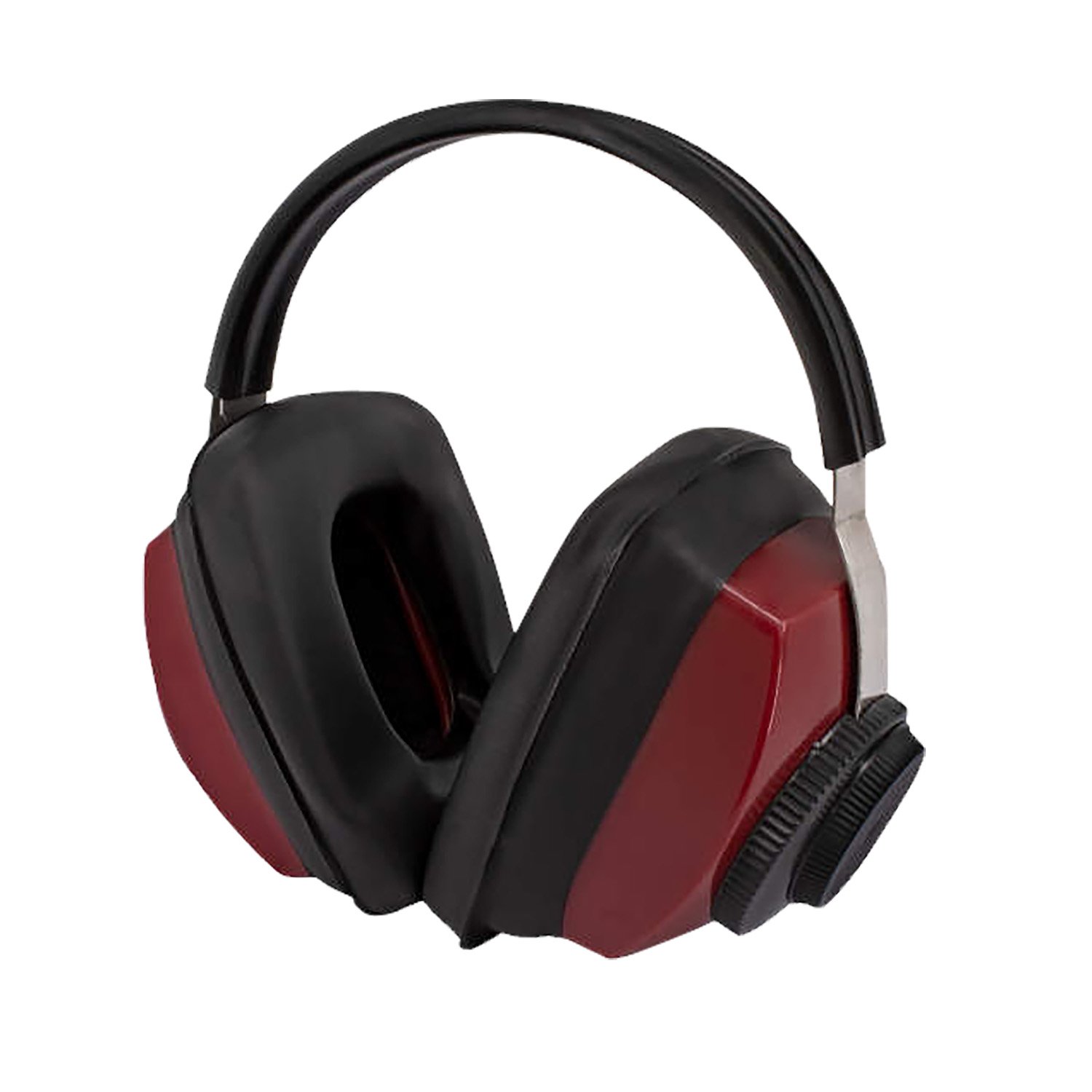 Radians CP0300CS Red Earmuff: Adjustable, Durable, 26dB Noise Reduction, Adult Size, Steel Headband - Radians - BLACK/RED