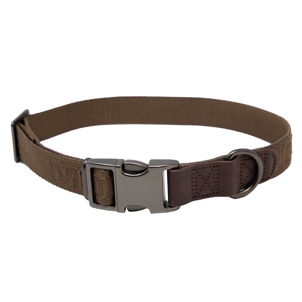 MoMarsh Adjustable Dog Collar 15-23 Chocolate Brown - Higdon Outdoors
