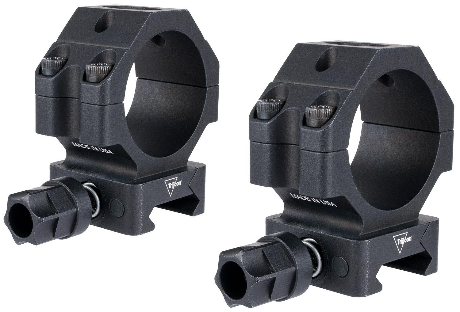 Trijicon AC22073 Scope Rings Q-LOC 35mm Medium Matte Black Picatinny Rail