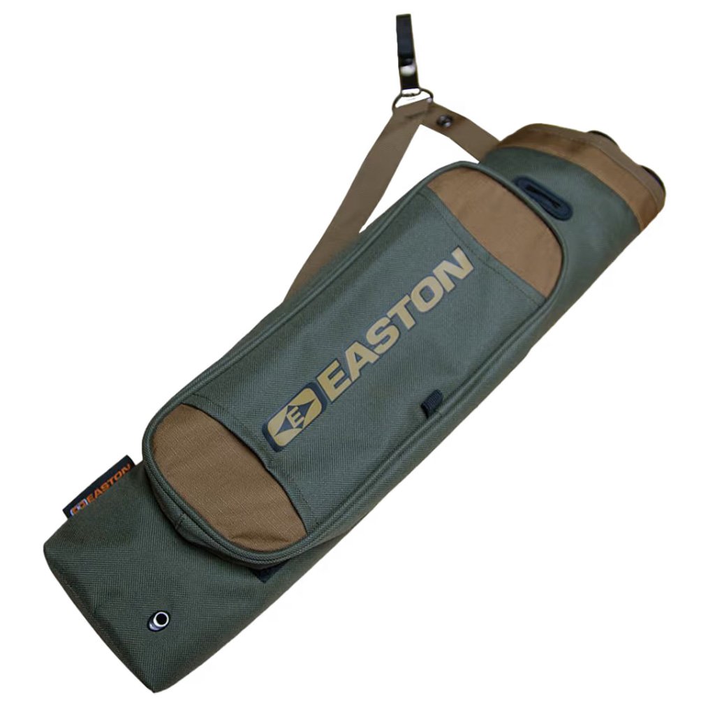 Easton 831427 Flipside 3-Tube Hip Quiver Ranger Green, Dual-Handed Use