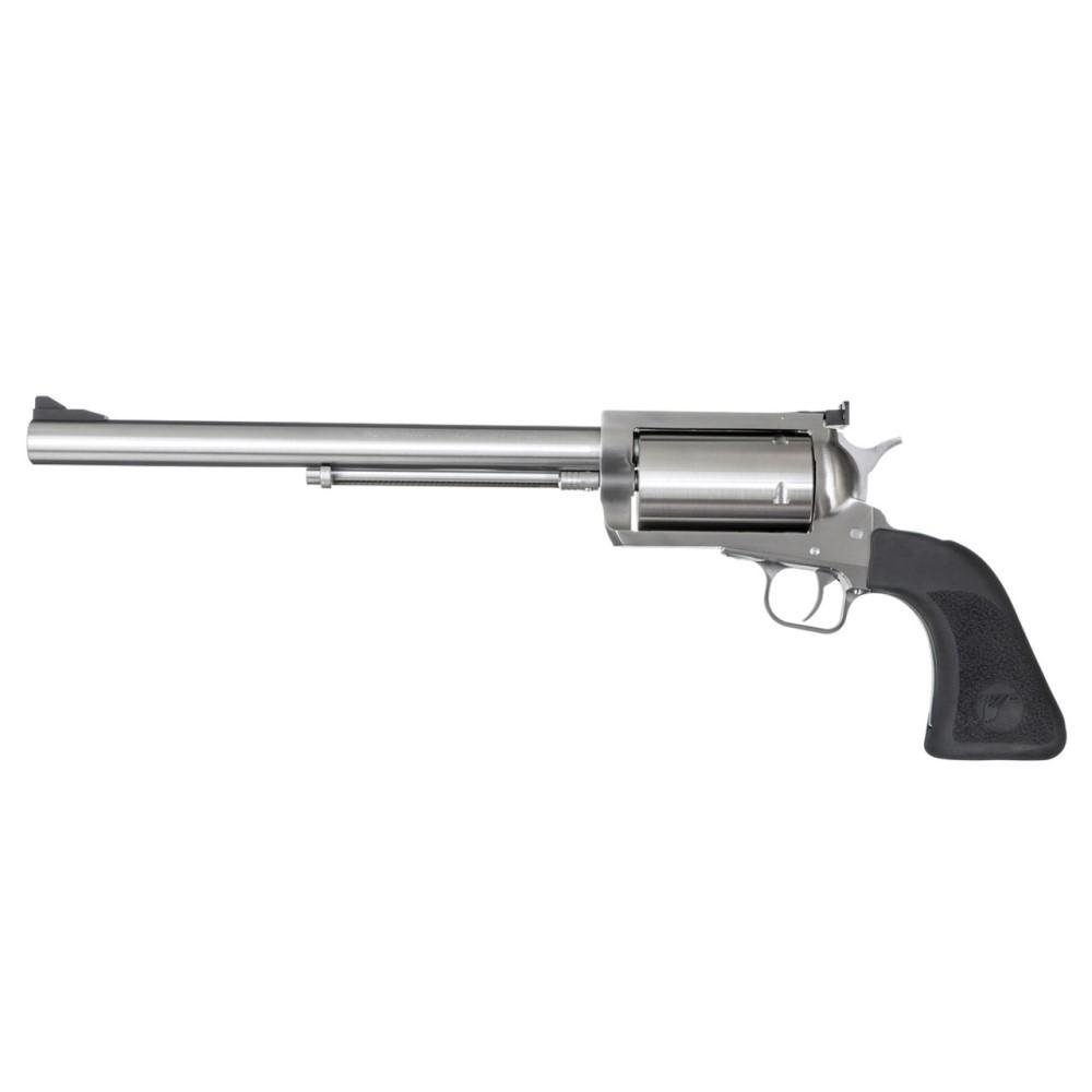 Magnum Research BFR460SW10 Revolver 460 S&W Mag Caliber 10" Barrel 5rd Capacity Brushed Stainless Steel Finish Black Rubber Grip - Magnum Research - 460 S&W Magnum
