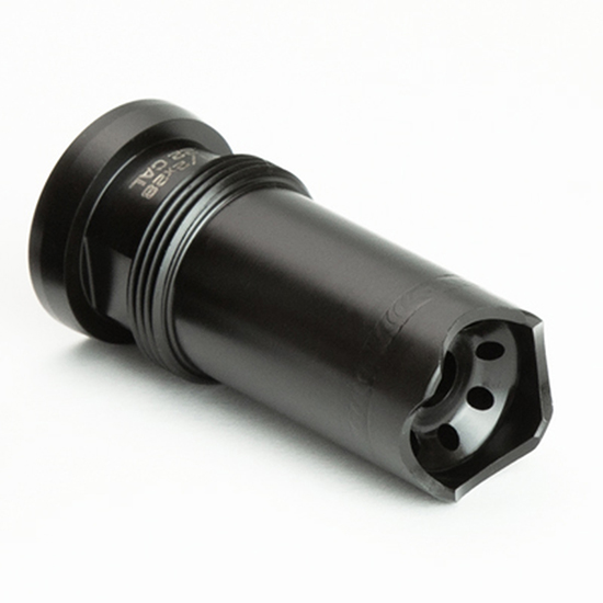 Griffin Armament TMLC221228 Taper Mount Linear Compensator .22 Cal 1/2x28 Black
