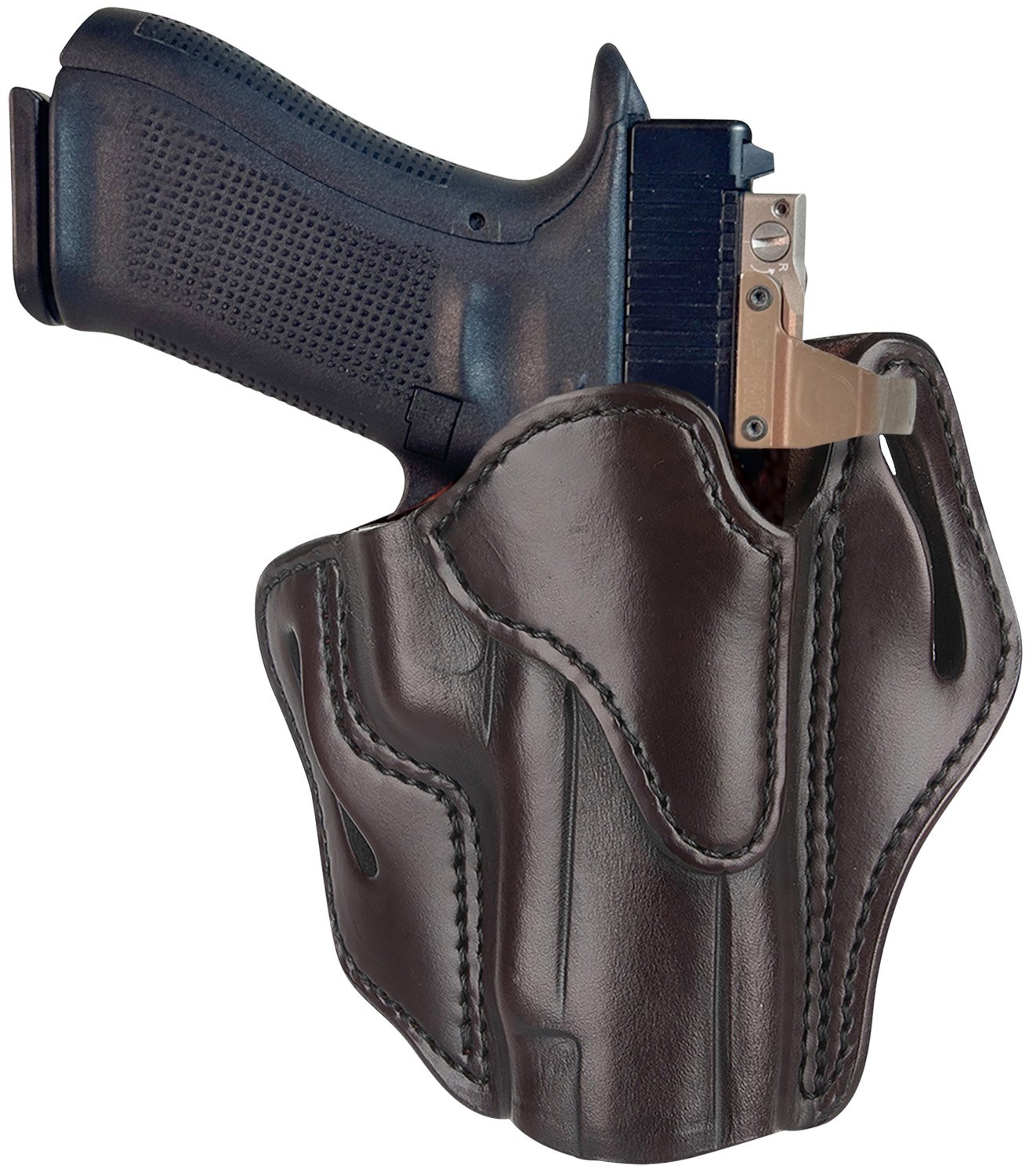 1791 Gunleather ORBH23SBRR Holster 2.3 Right Hand Signature Brown - 1791 Gunleather - SIGNATURE BROWN