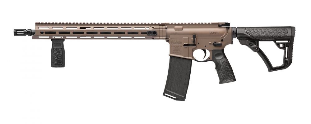Daniel Defense DDM4 V7 AR-15 Semi Auto Rifle 5.56 NATO 16" Barrel M-LOK FDE - Daniel Defense - 223 Rem | 5.56 NATO
